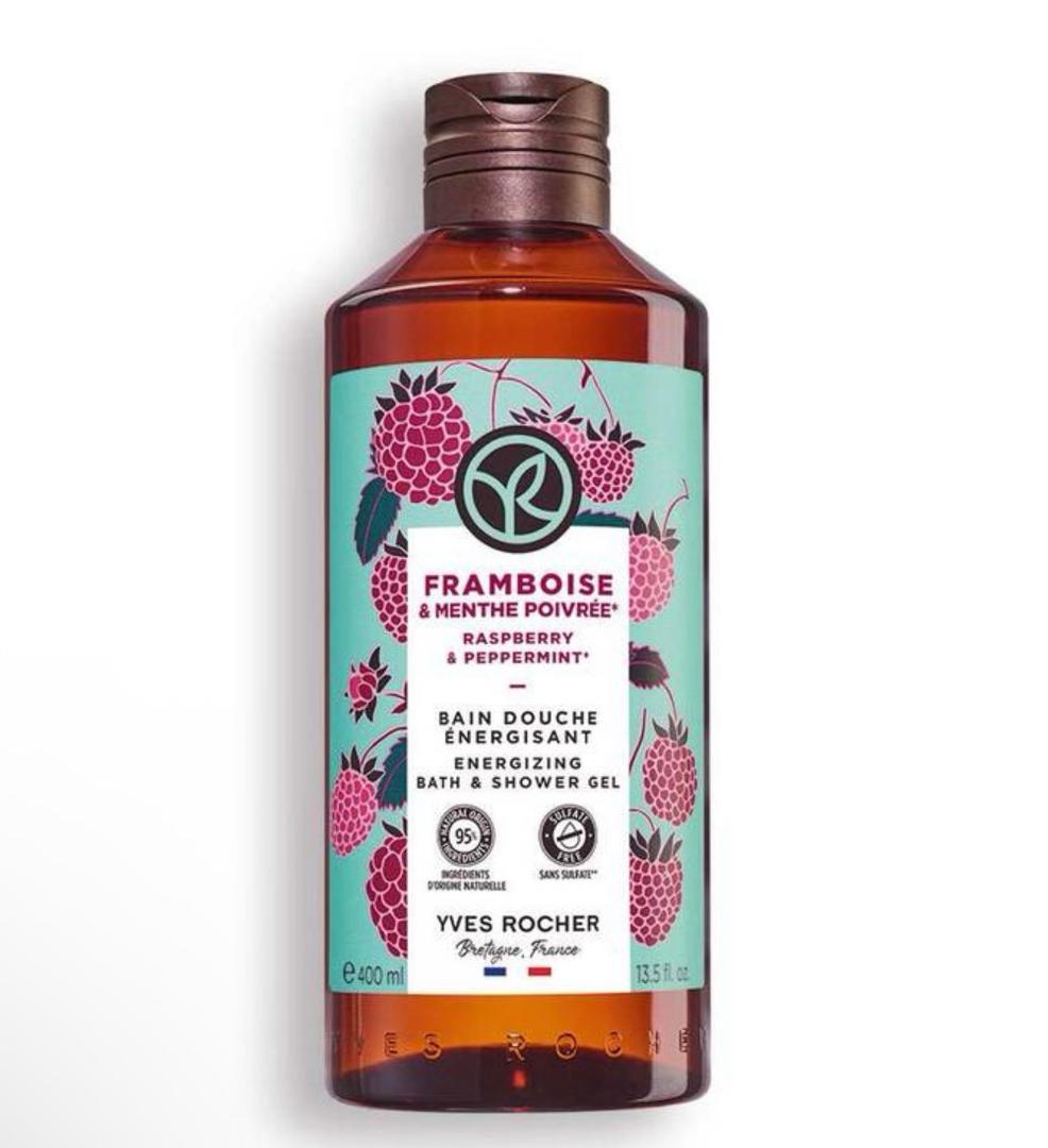 Gel douche Framboise & Menthe Poivrée - Yves Rocher